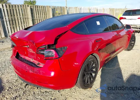 2022 Tesla Model 3 Rear-Wheel Drive from USA, damaged, VIN 5YJ3E1EA4NF190139
